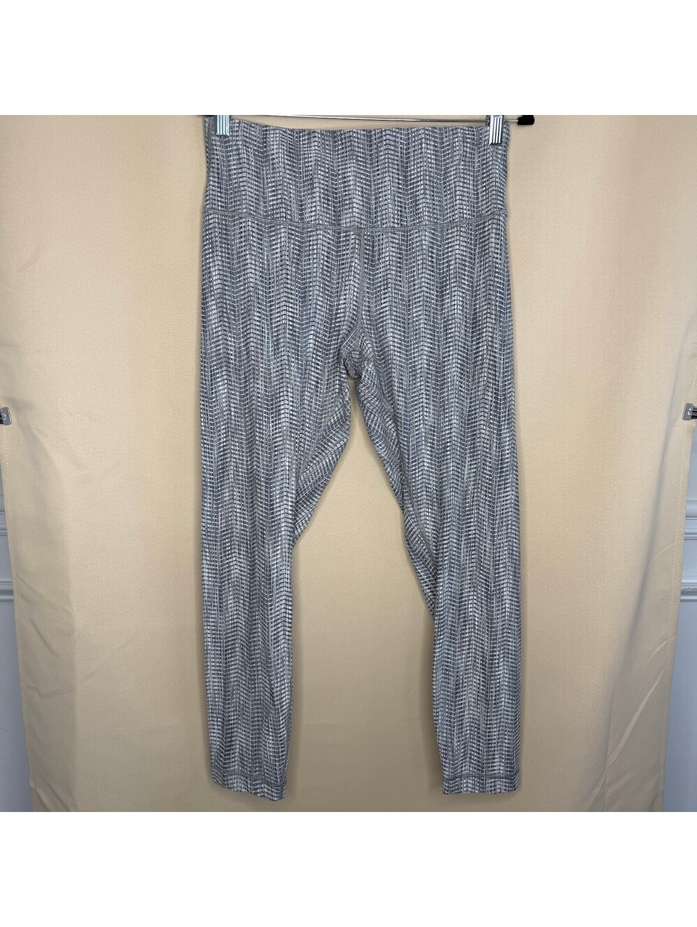 Lululemon Gray Patterned Leggings - Women's Size 12